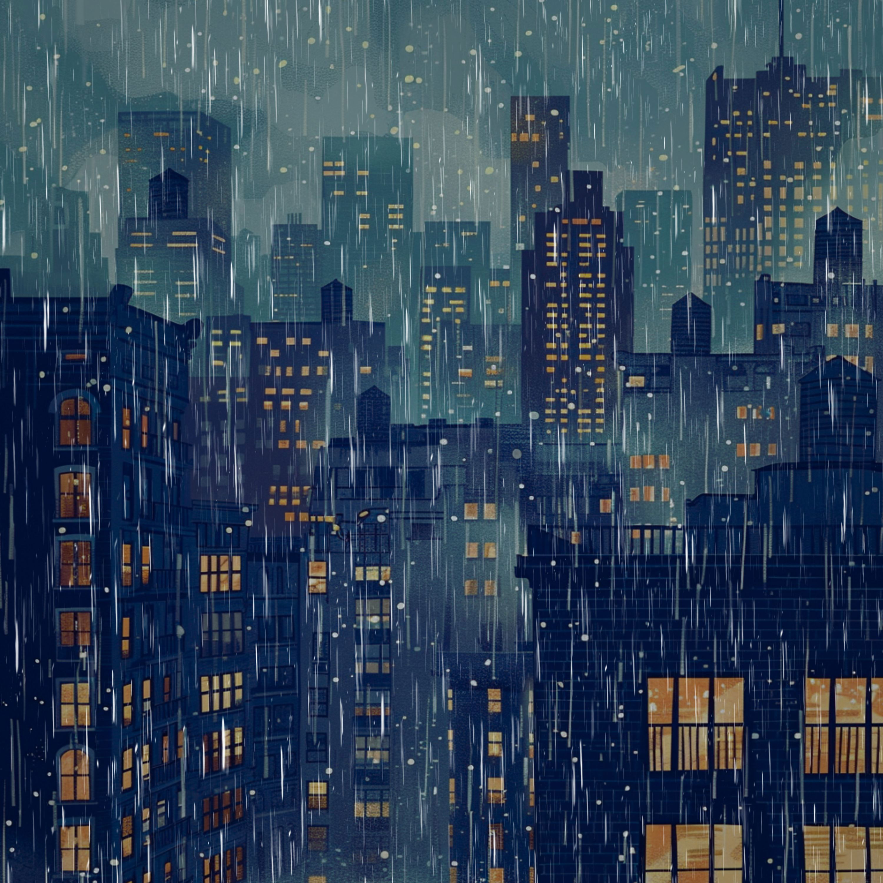cover of episode Steady Rain Sounds for Deep Sleep