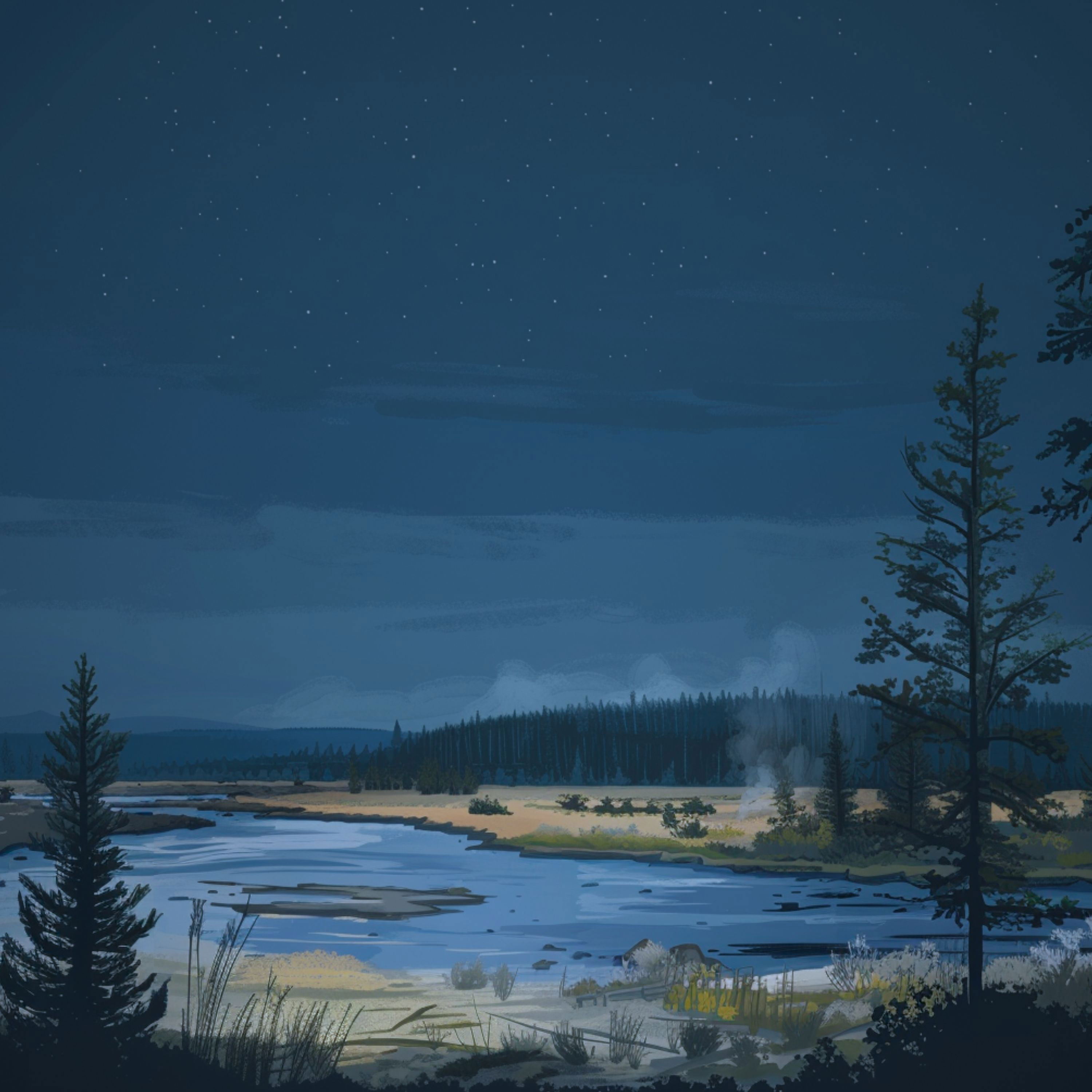 cover of episode Yellowstone National Park Nature Ambience