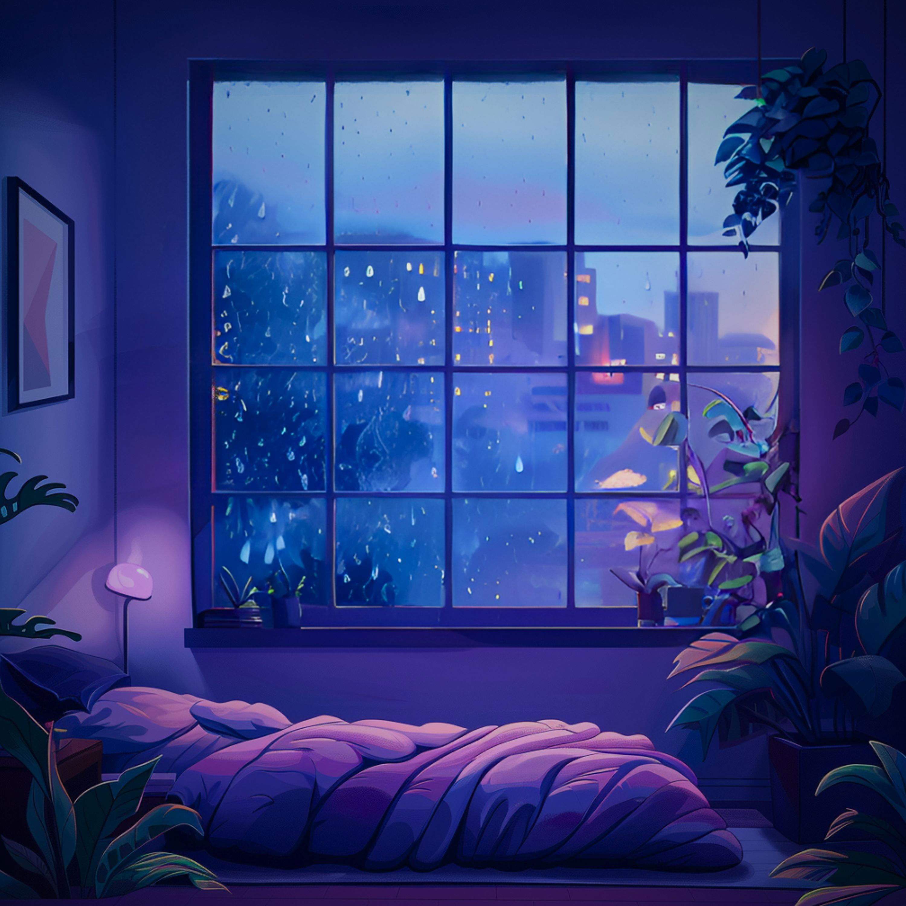 cover of episode Rainy Night in a Cozy Bedroom