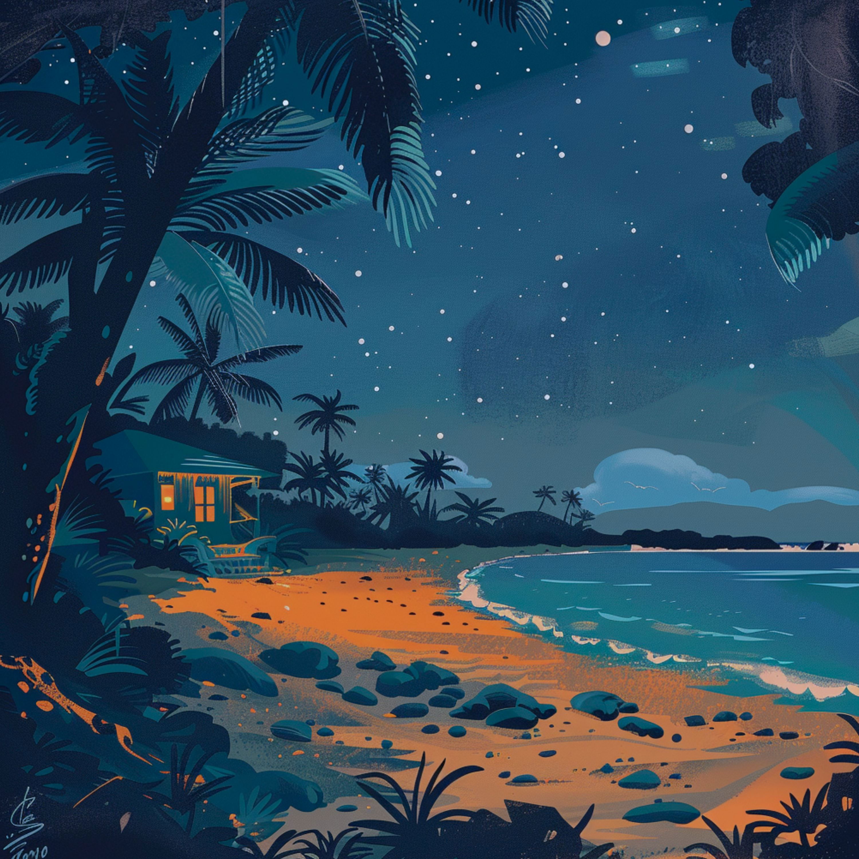 cover of episode 8 Hours - Fall Asleep at a Hawaiian Beach