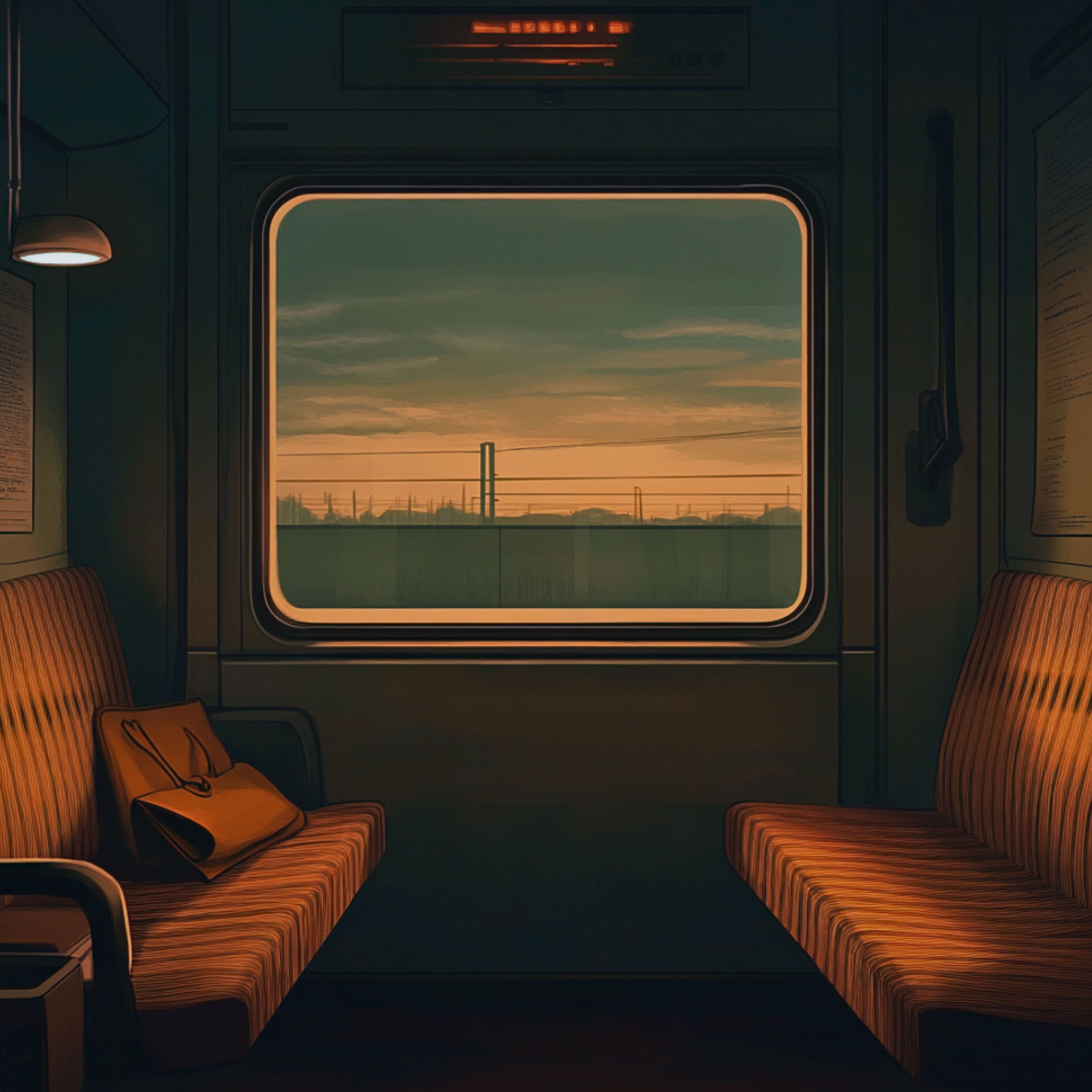cover of episode 8 Hours - Peaceful Train Cabin with Deep Sleep Music