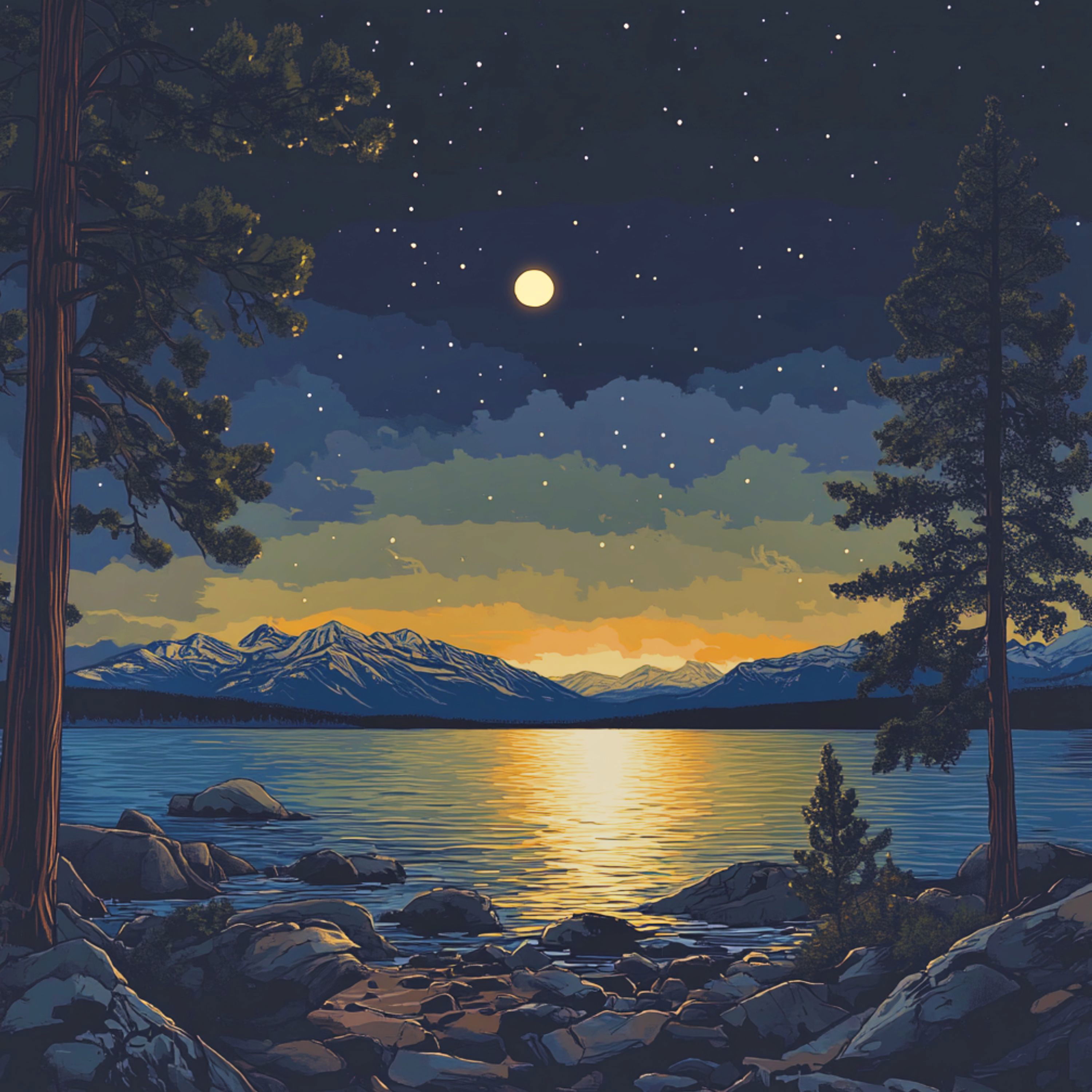 cover of episode Yellowstone Lake Nature Soundscape