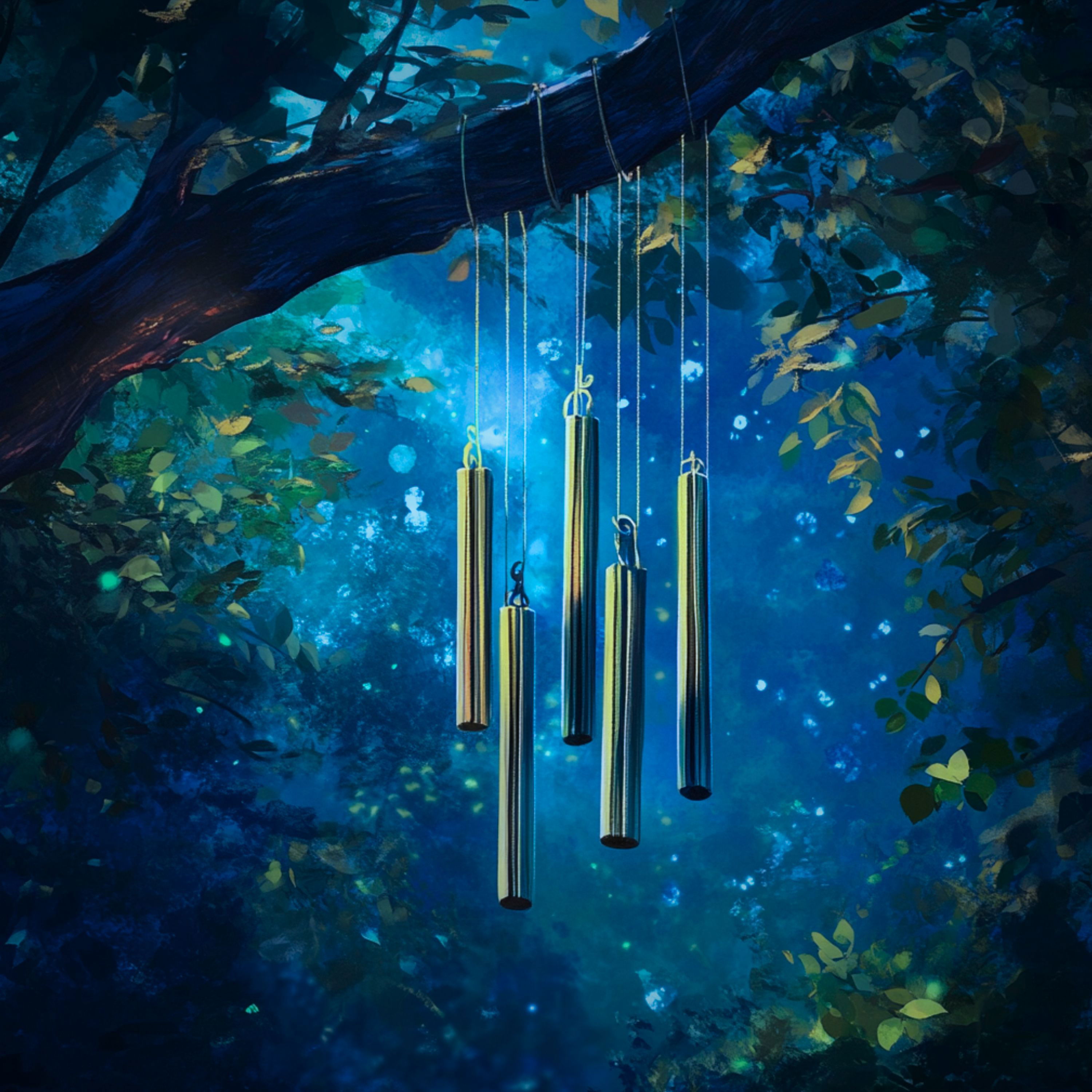 cover of episode 8 Hours - Wind Chimes and Leaves | Peaceful Ambience for Sleep