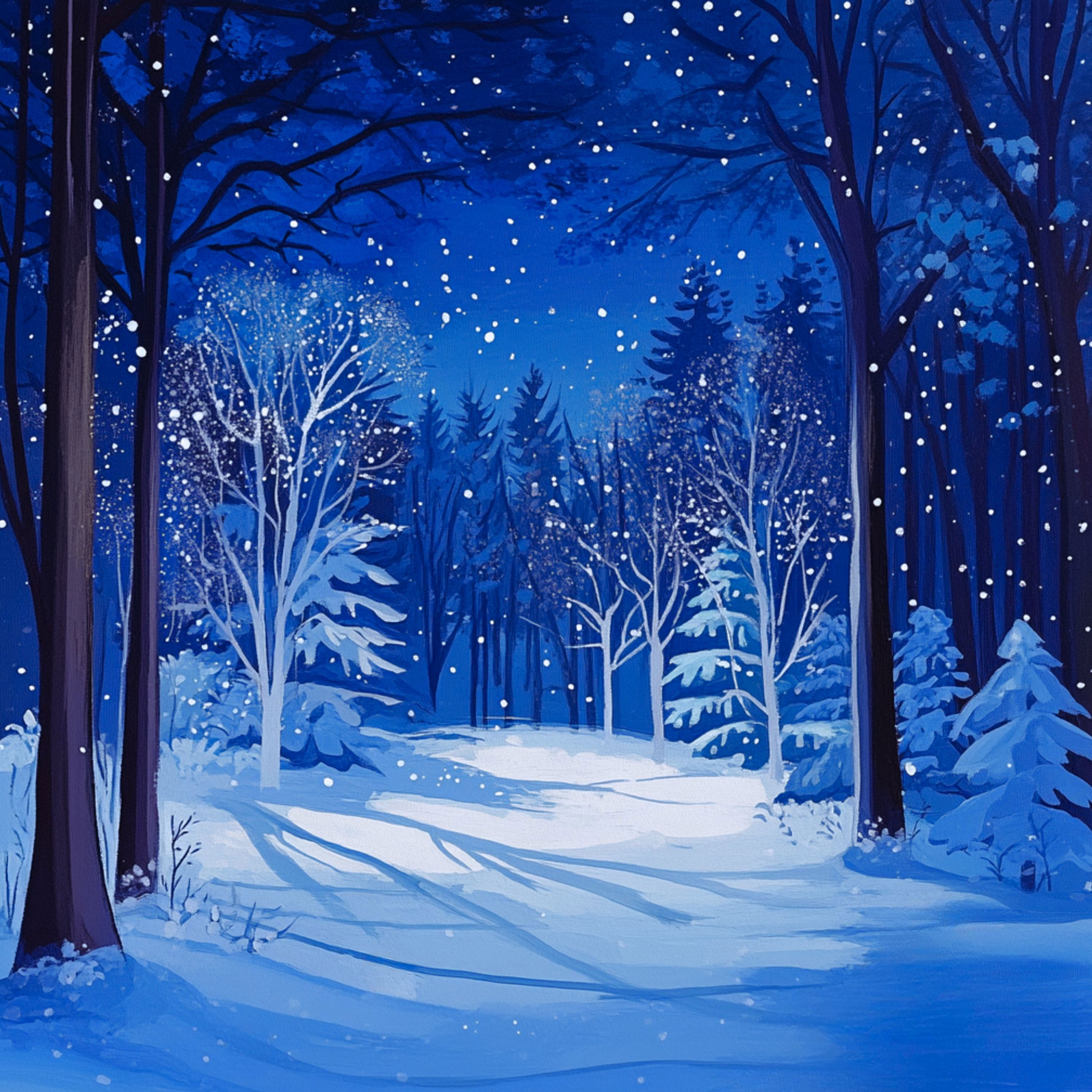 cover of episode 8 Hours - Winter Wonderland | Snow Sounds and Deep Sleep Music