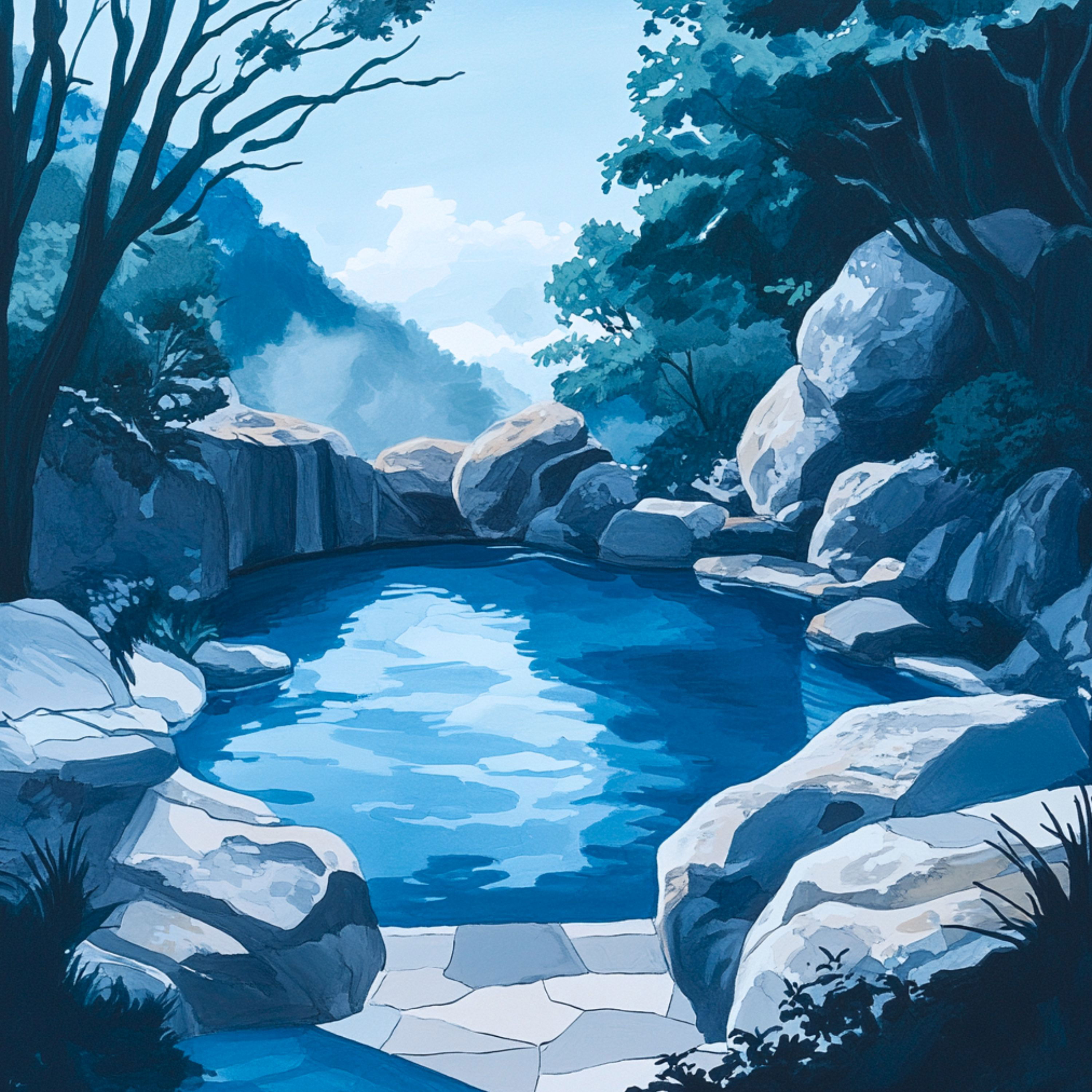 cover of episode 8 Hours - Gently Bubbling Hot Spring